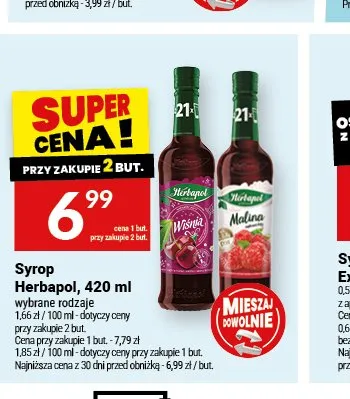 Syrop Herbapol Wiśnia promocja w Twój Market