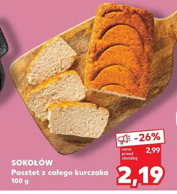 Pasztet z całego kurczaka promocja w Kaufland