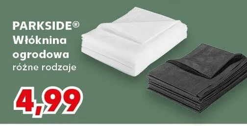 Włóknina ogrodowa Parkside promocja w Kaufland