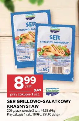 Ser grillowo-sałatkowy promocja w Stokrotka