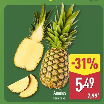 Ananas promocja w Aldi