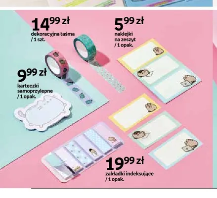 Zakładki indeksujące promocja w Empik