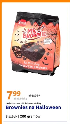 Brownies na Halloween Mr. Brownie promocja w Action