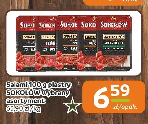 Salami Sokołów promocja w Społem Częstochowa