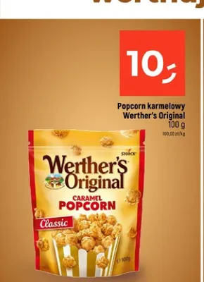 Popcorn karmelowy Werther's Original promocja w Dealz