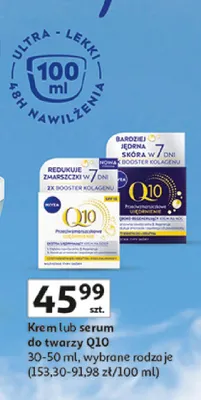Krem do twarzy Nivea Q10 promocja w Auchan