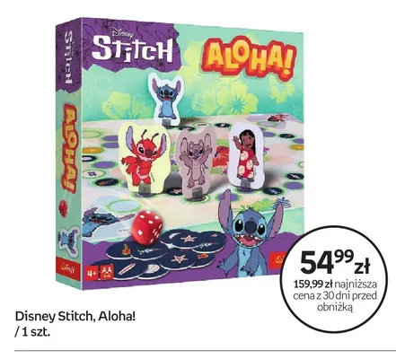 Gra Disney Stitch Aloha! Trefl promocja w Empik