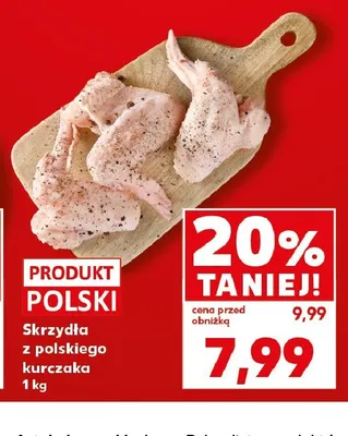 Skrzydła z polskiego kurczaka promocja w Kaufland