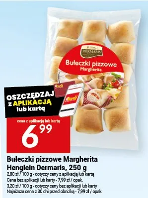 Bułeczki pizzowe Margherita Henglein Dermaris promocja w Twój Market