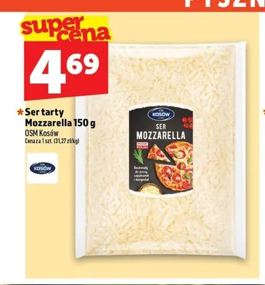 Ser tarty Mozzarella OSM Kosów promocja w TOPAZ