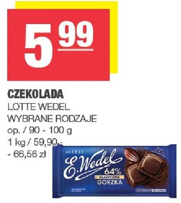 Czekolada promocja w SPAR