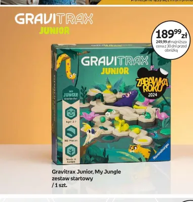 Zestaw startowy Gravitrax Junior My Jungle promocja w Empik