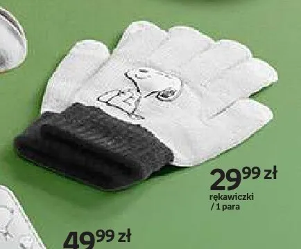 Rękawiczki Snoopy promocja w Empik