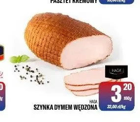 Szynka Dymem Wędzona Haga promocja w Tomi Markt