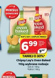 Chipsy Lay's Oven Baked promocja w Delfin
