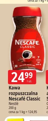 Kawa rozpuszczalna Nescafé Classic Nestlé promocja w Leclerc