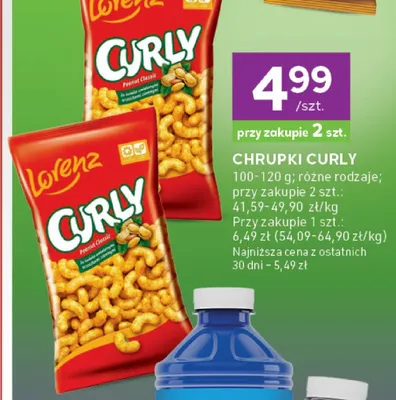 Chrupki Curly Lorenz promocja w Stokrotka