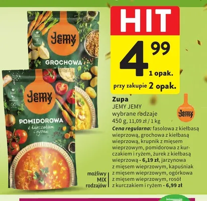 Zupa kapuśniak z mięsem wieprzowym Jemy promocja w Intermarche