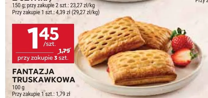 Fantazja truskawkowa promocja w Stokrotka