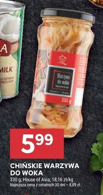 Chińskie warzywa do woka promocja w Stokrotka