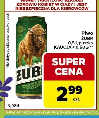 Piwo promocja w Carrefour Express
