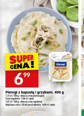 Pierogi z kapustą i grzybami Białecki Kuchnia promocja w Twój Market
