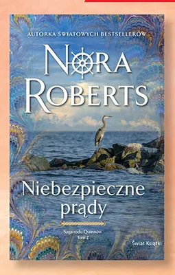 Książka Niebezpieczne prądy Nora Roberts promocja w Biedronka