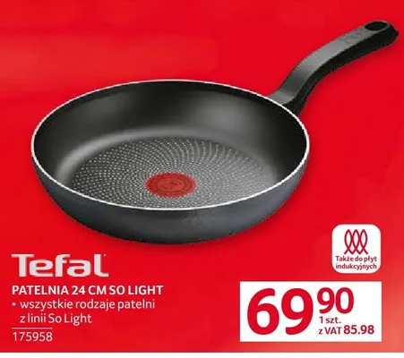 Patelnia 24 cm So Light Tefal promocja w Selgros