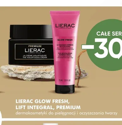 Dermokosmetyki do pielęgnacji i oczyszczania twarzy Lierac Glow Fresh, Lift Integral, Premium promocja w Super-Pharm