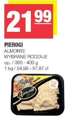 Pierogi Almonte promocja w SPAR