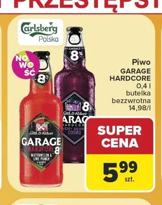 Piwo Garage Hardcore Very Berry Cosmo promocja w Carrefour Market