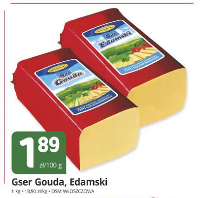 Ser Gouda Włoszczowa promocja w Marketvita