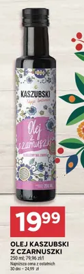 Olej kaszubski z czarnuszki promocja w Stokrotka