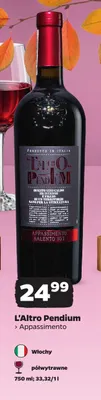 Wino czerwone L'Altro Pendium Appassimento promocja w Netto
