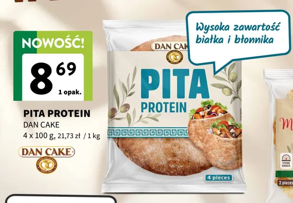 Pita Protein Dan Cake promocja w Intermarche