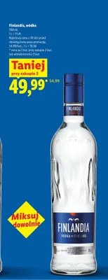 Wódka Finlandia promocja w Lidl