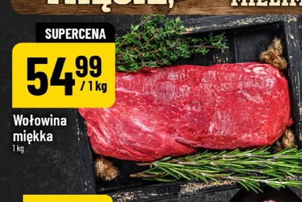 Wołowina miękka promocja w POLOmarket