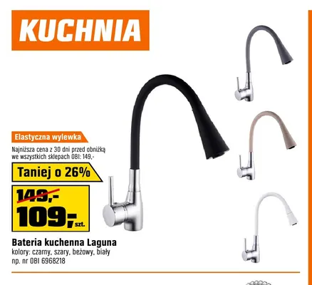 Bateria kuchenna Laguna promocja w OBI