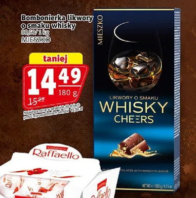 Bombonierka likwory o smaku whisky Mieszko promocja w Prim Market