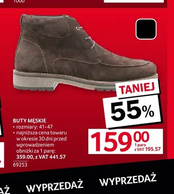 Buty męskie promocja w Selgros