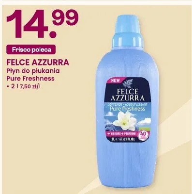 Płyn do płukania pleasure Silan supreme promocja w Frisco