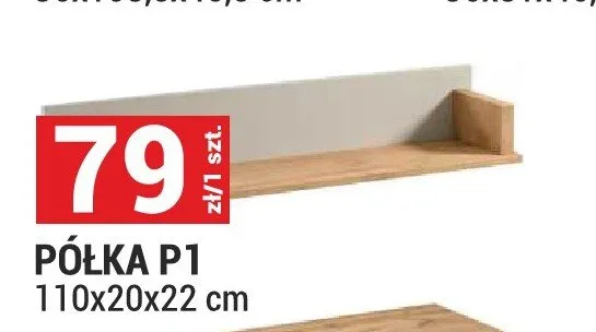 Półka P1 Indygo promocja w Merkury Market