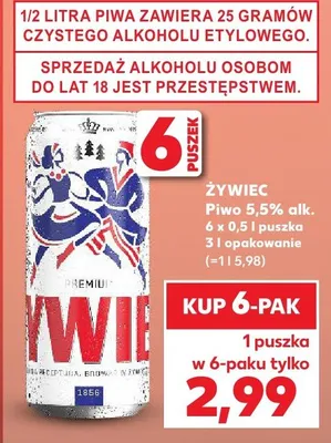 Piwo promocja w Kaufland
