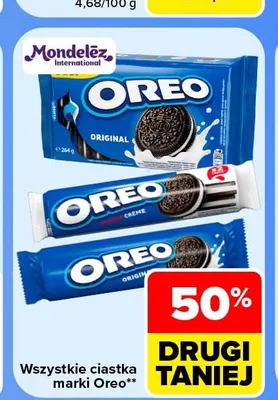 Ciastka Oreo Original promocja w Carrefour Market