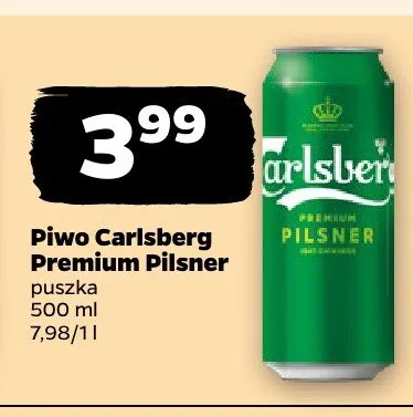 Piwo premium pilsner promocja w Netto