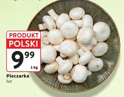 Pieczarka luz promocja w Intermarche