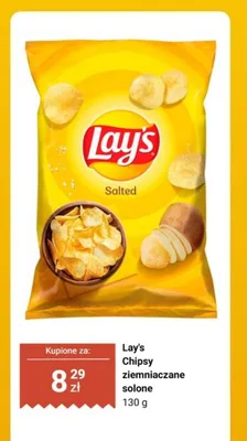 Chipsy ziemniaczane solone promocja w Biedronka