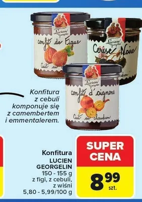 Konfitura Lucien Georgelin z cebuli promocja w Carrefour