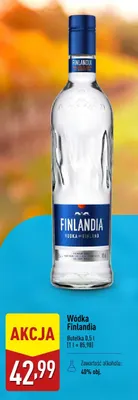 Wódka Finlandia promocja w Aldi