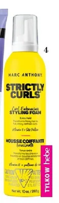 Pianka do stylizacji włosów Marc Anthony Strictly Curls promocja w Hebe